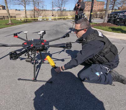 Testing a drone signal