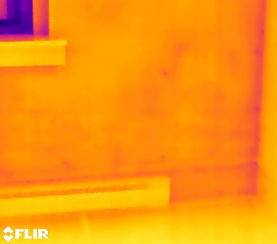 Home inspection in infrared